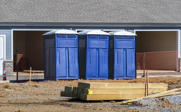 construction site porta potties provides a variety of portable restrooms designed specifically for construction sites